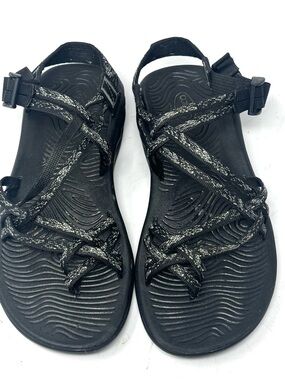 Chaco ZVOLV X2 Womens Size 10 Black Toe Loop Sport Sandals
